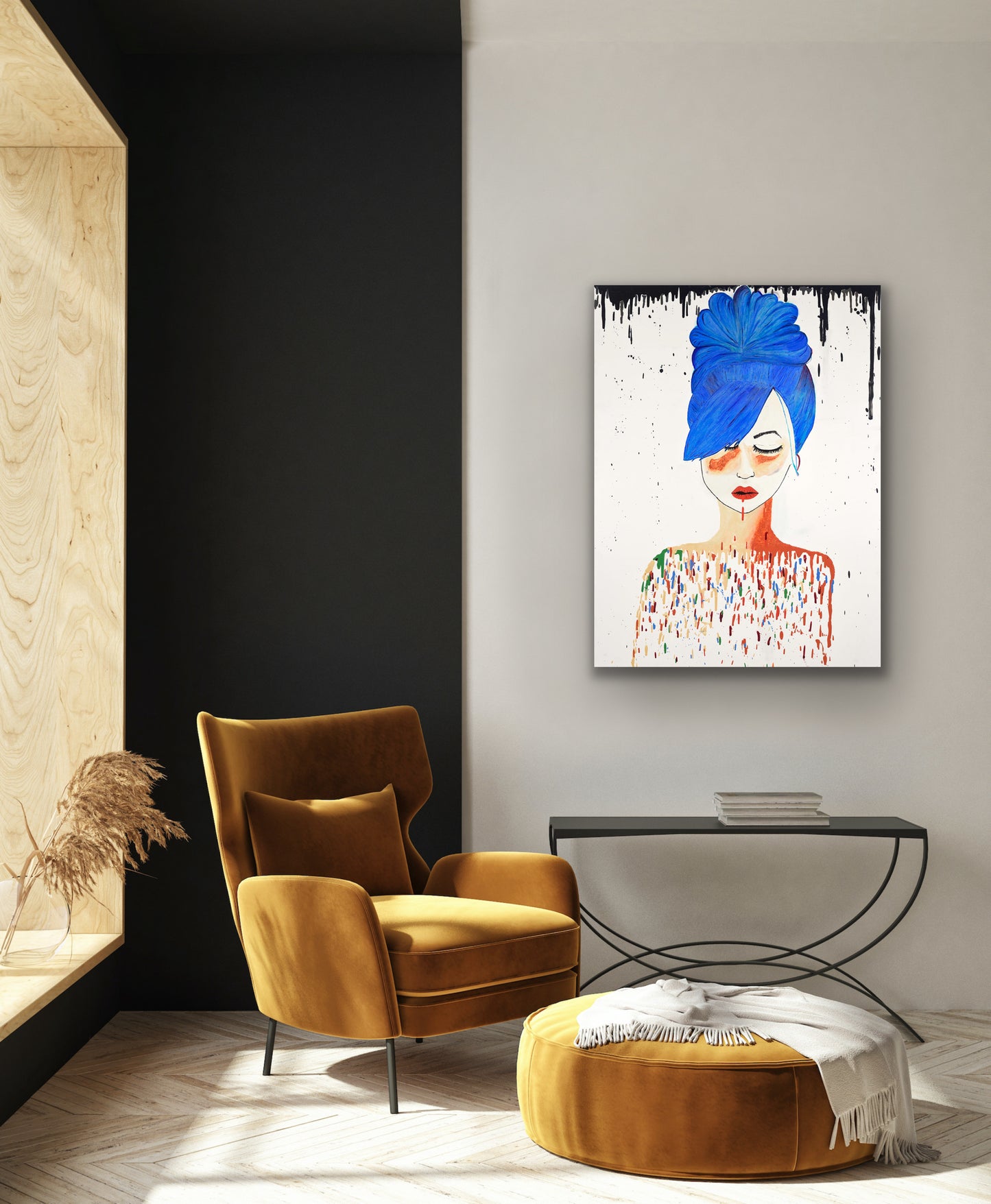 "Rihanna", Print of Original Painting