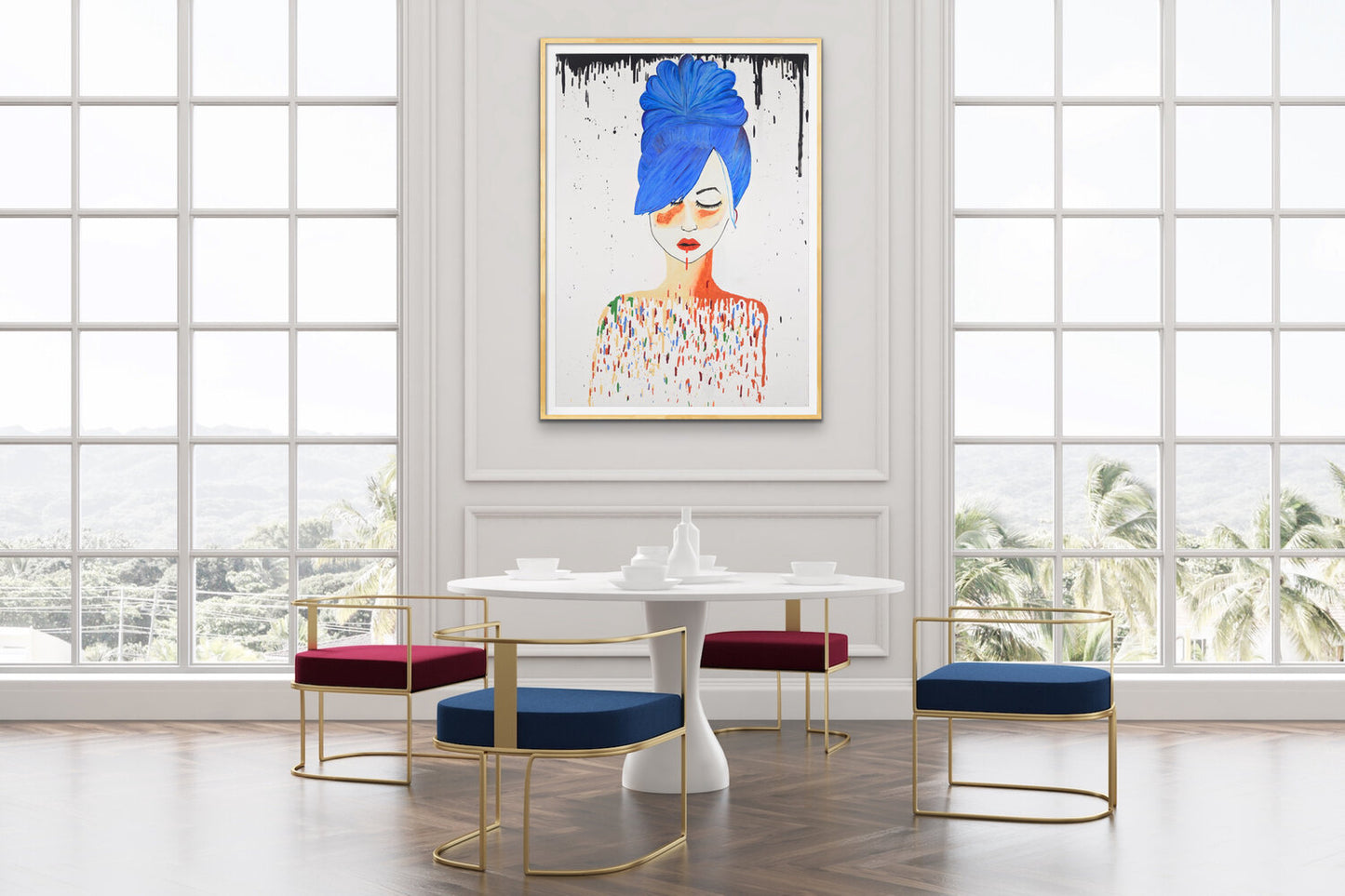 "Rihanna", Print of Original Painting